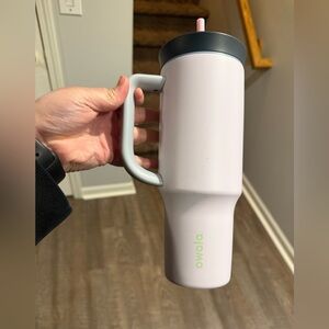 Owala Lavender and Gray 40 oz tumbler